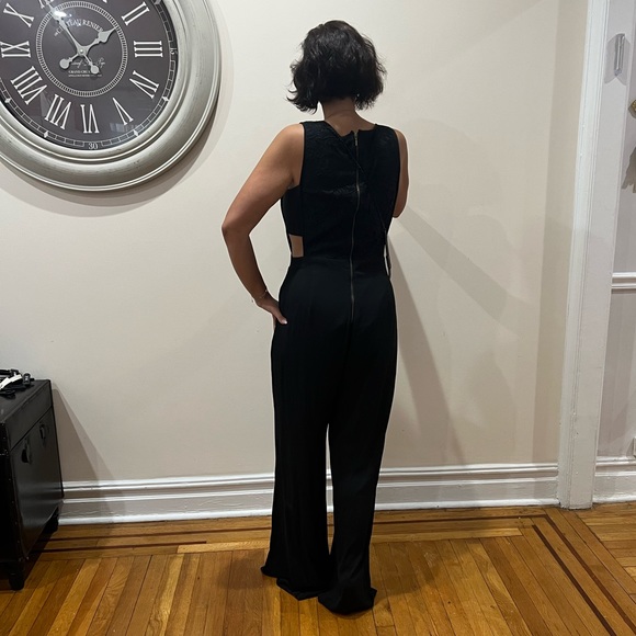Xoxo lace cut out dressy jumpsuit - Picture 3 of 7
